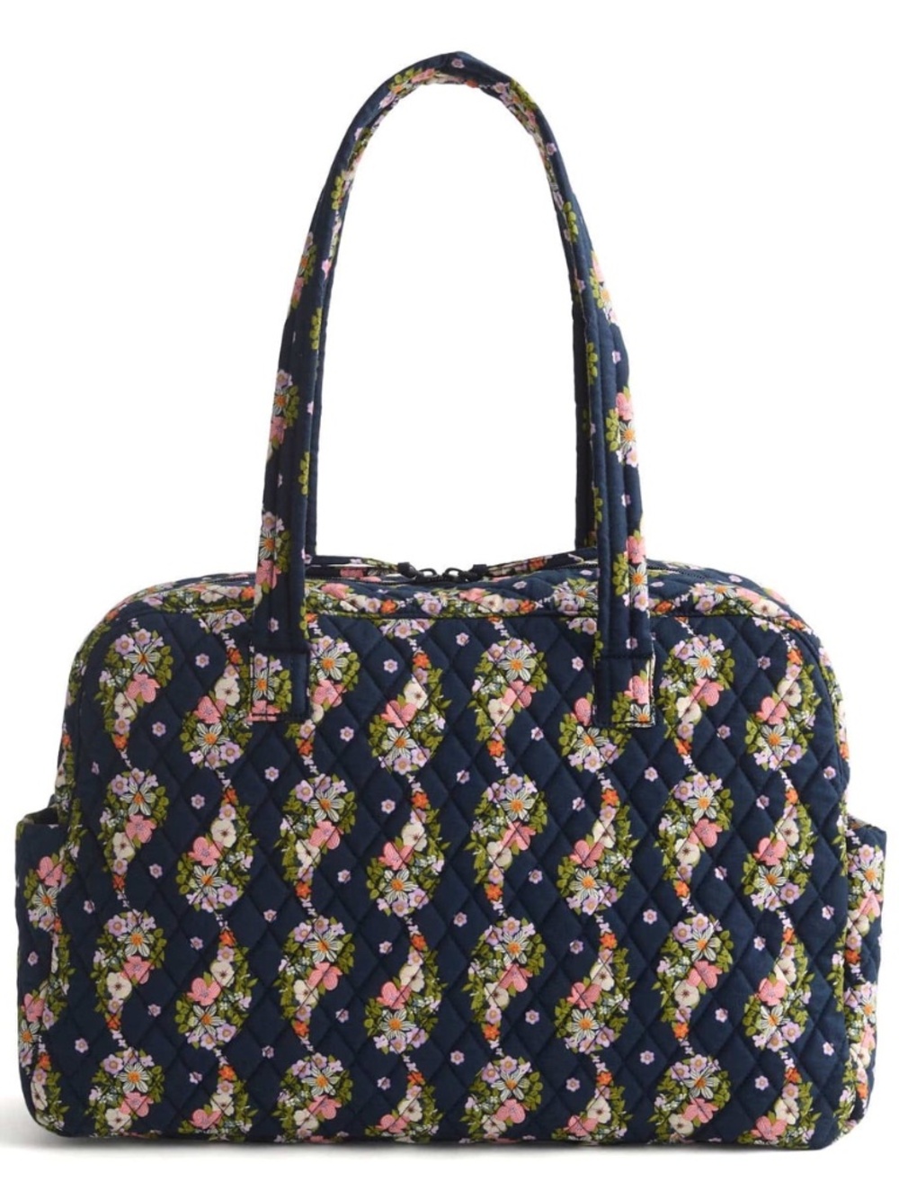 new Vera Bradley Cotton Weekender Travel Bag Carry-on Paisley